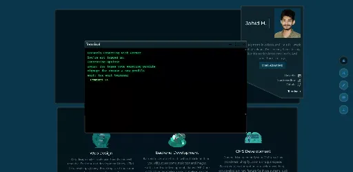 A Custom Web Terminal