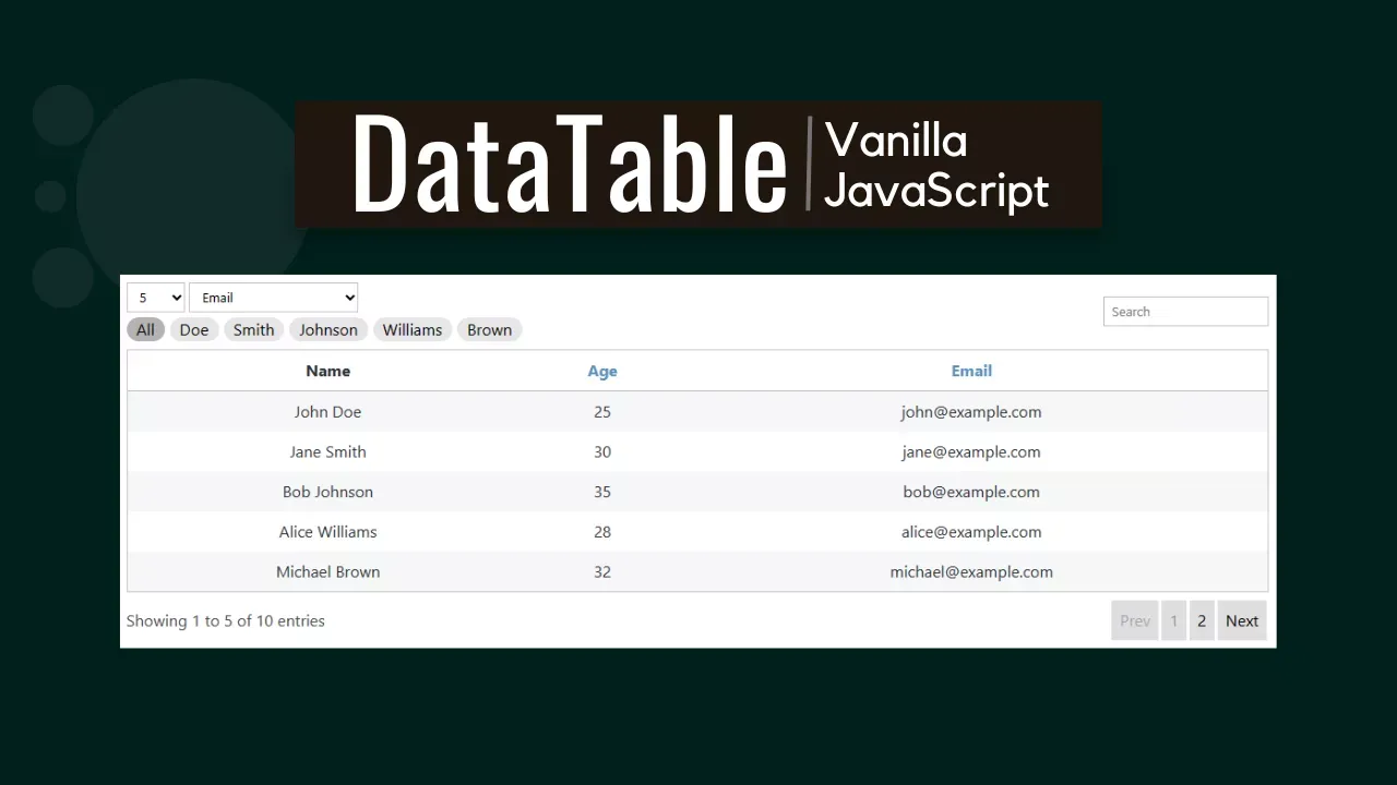 DataTable blog thumbnail