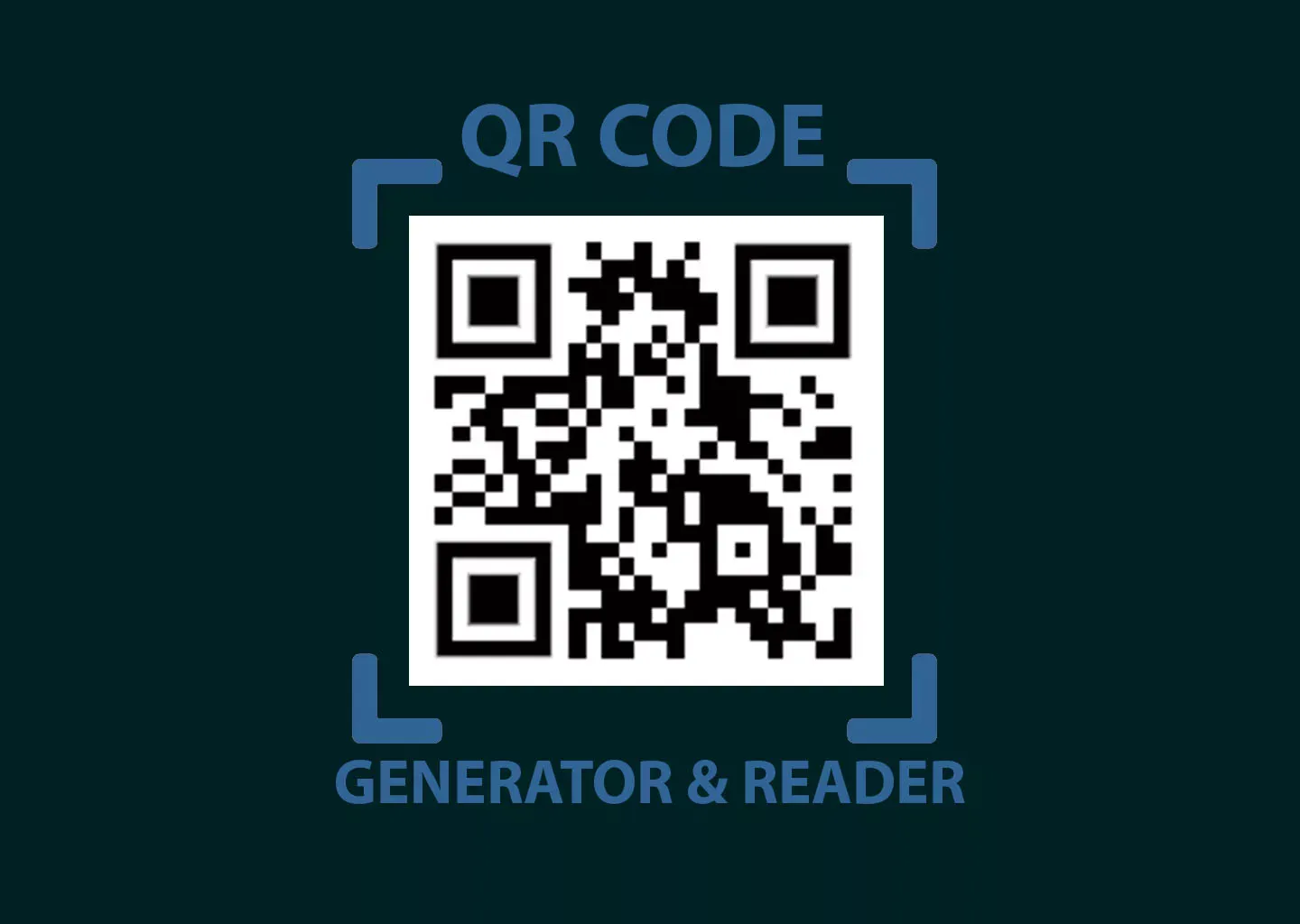 QR Code generator and reader reference image